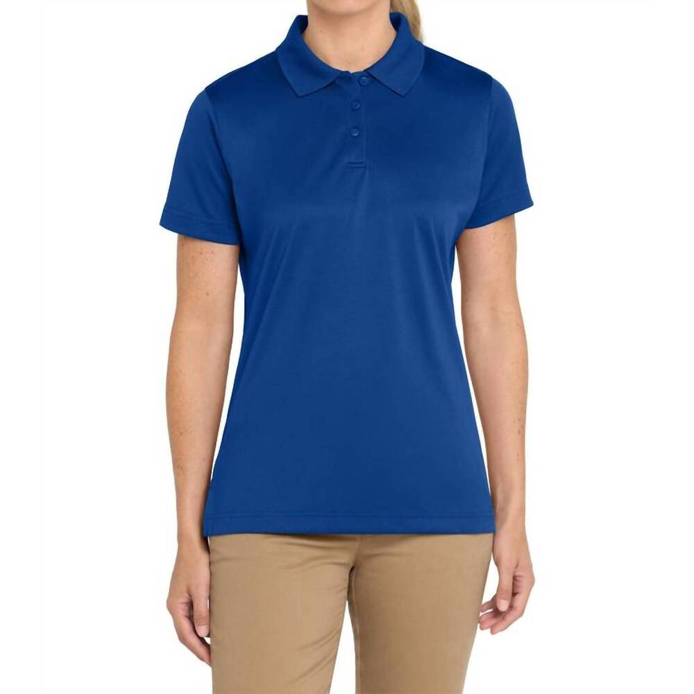 NEW CORNERSTONE select snag-proof polo in royal